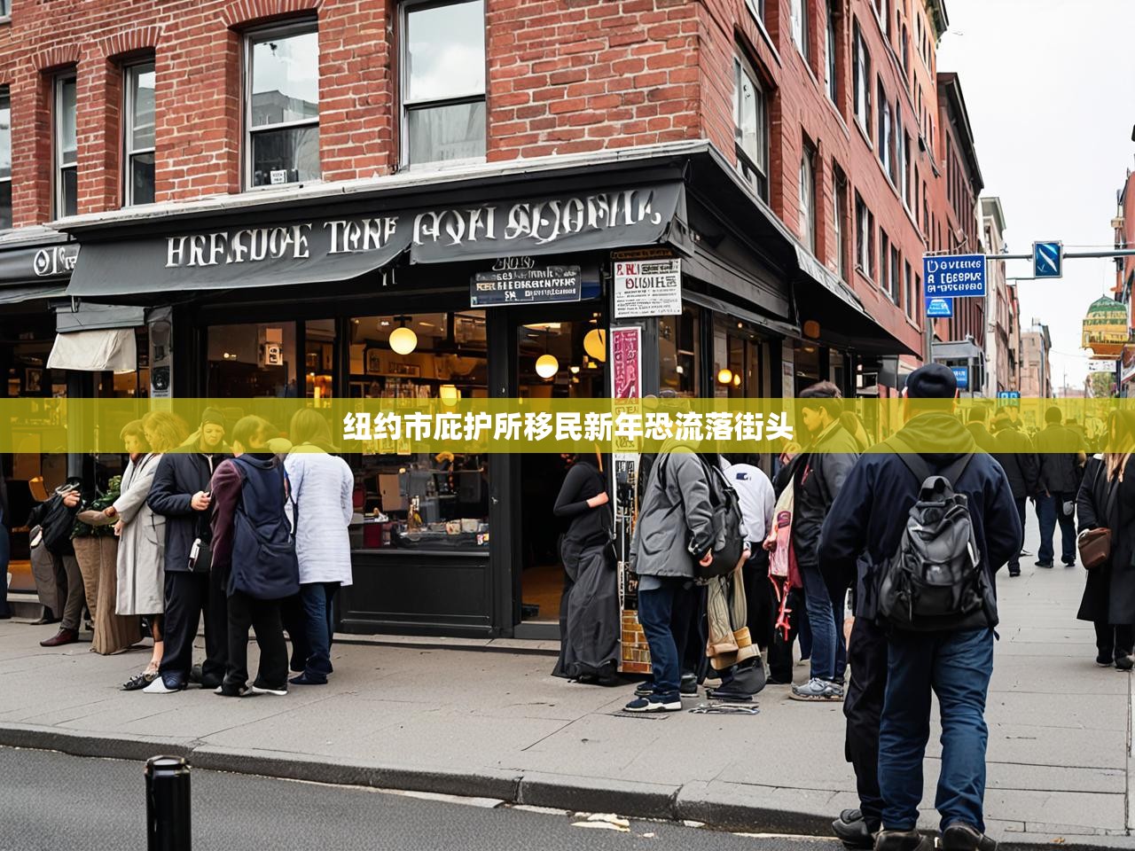 纽约市庇护所移民新年恐流落街头 纽约市庇护所移民新年恐流落街头