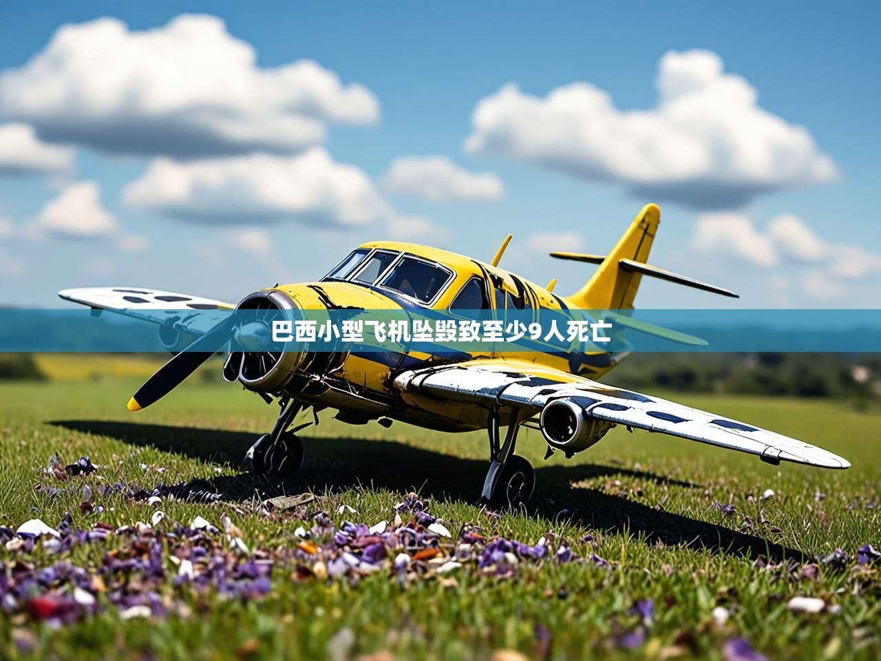 巴西小型飞机坠毁致至少9人死亡 巴西小型飞机坠毁致至少9人死亡