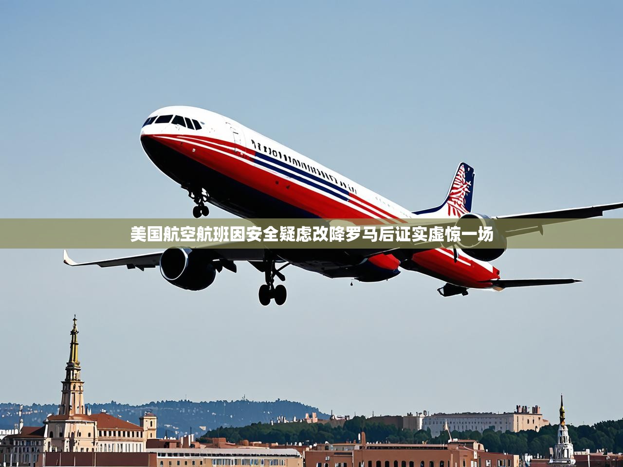 美国航空航班因安全疑虑改降罗马后证实虚惊一场 美国航空航班因安全疑虑改降罗马后证实虚惊一场