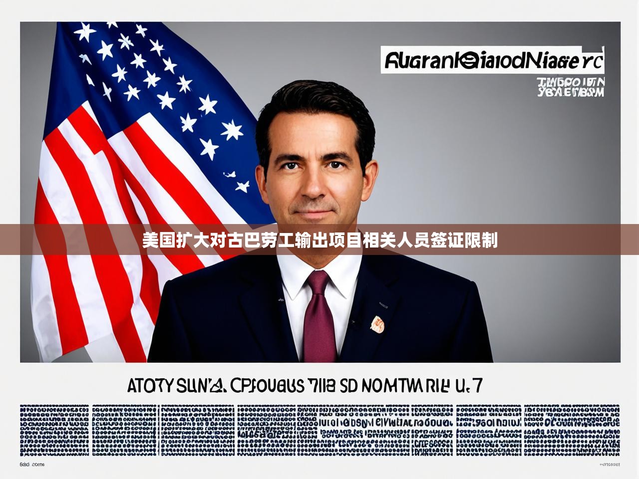 美国扩大对古巴劳工输出项目相关人员签证限制 美国扩大对古巴劳工输出项目相关人员签证限制