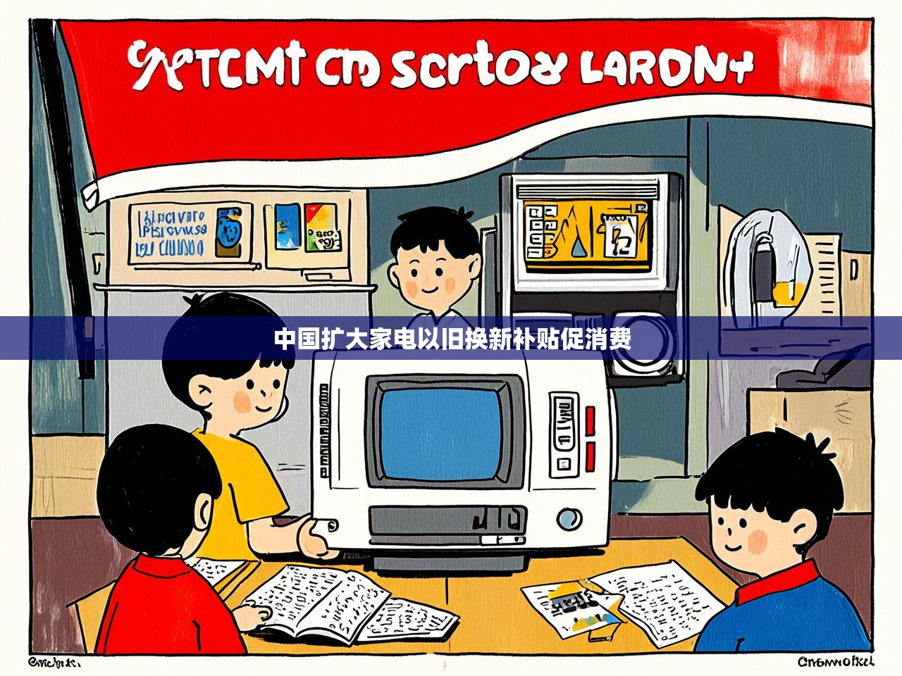 中国扩大家电以旧换新补贴促消费 中国扩大家电以旧换新补贴促消费