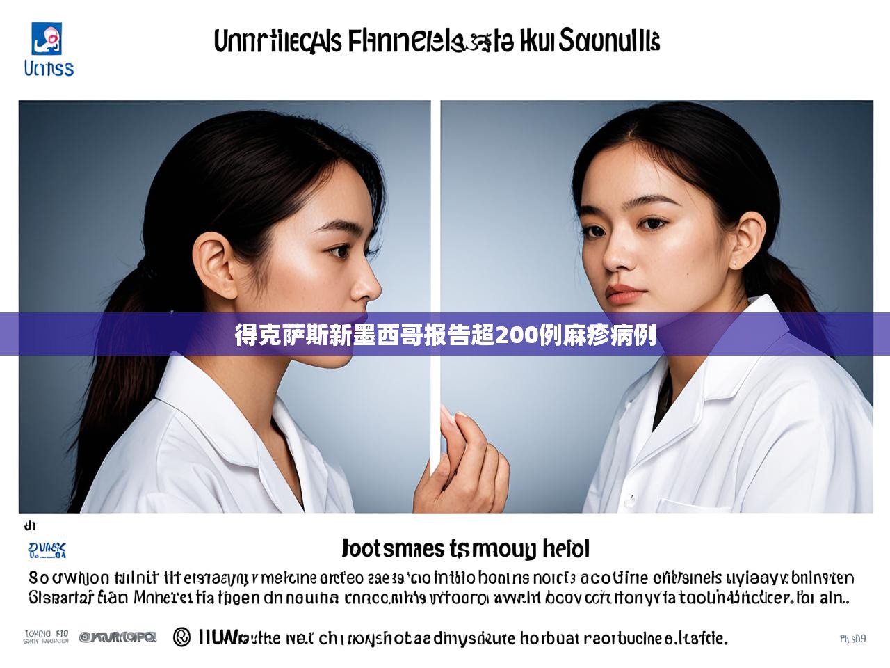 得克萨斯新墨西哥报告超200例麻疹病例 得克萨斯新墨西哥报告超200例麻疹病例