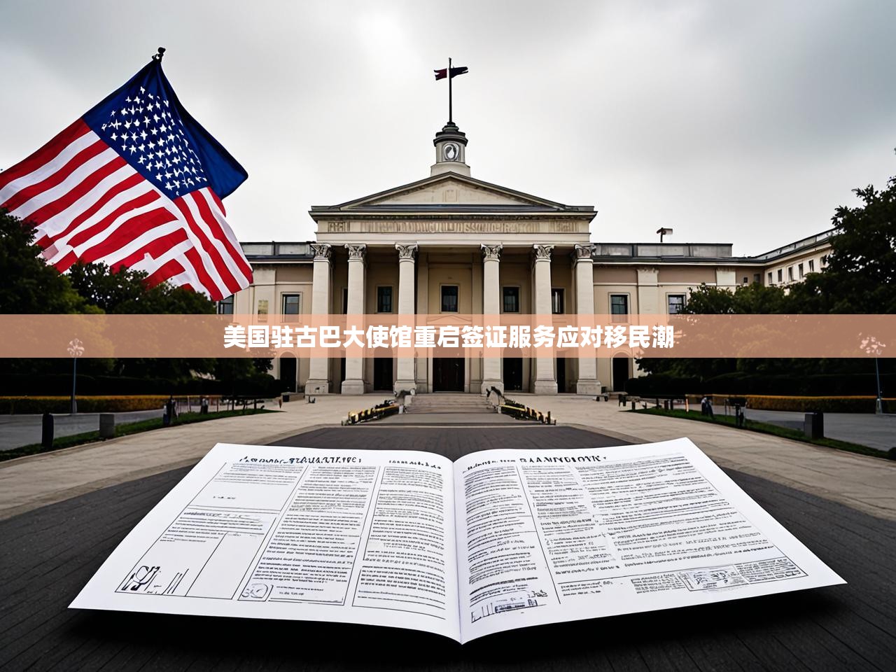 美国驻古巴大使馆重启签证服务应对移民潮 美国驻古巴大使馆重启签证服务应对移民潮