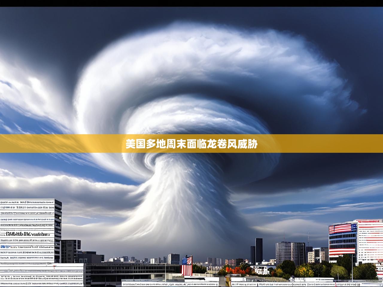 美国多地周末面临龙卷风威胁 美国多地周末面临龙卷风威胁