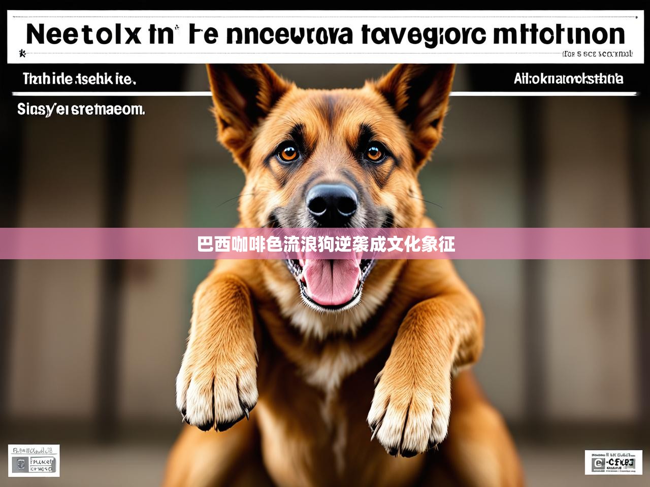 巴西咖啡色流浪狗逆袭成文化象征 巴西咖啡色流浪狗逆袭成文化象征