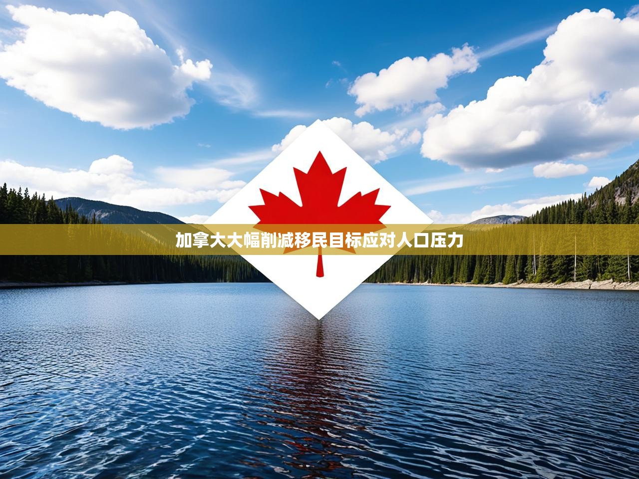 加拿大大幅削减移民目标应对人口压力 加拿大大幅削减移民目标应对人口压力