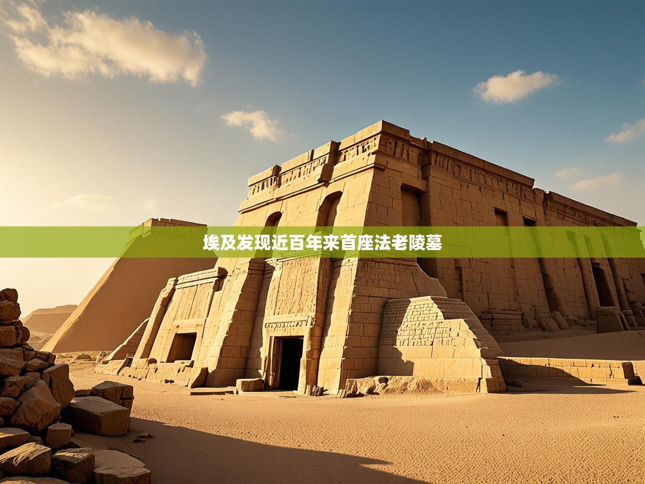 埃及发现近百年来首座法老陵墓 埃及发现近百年来首座法老陵墓