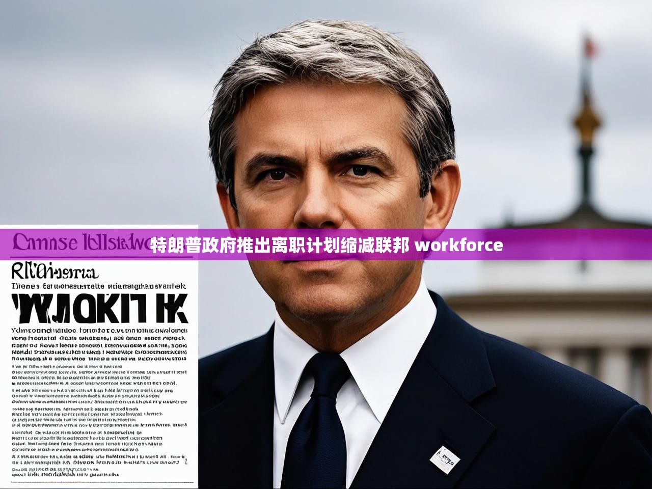 特朗普政府推出离职计划缩减联邦 workforce 特朗普政府推出离职计划缩减联邦 workforce