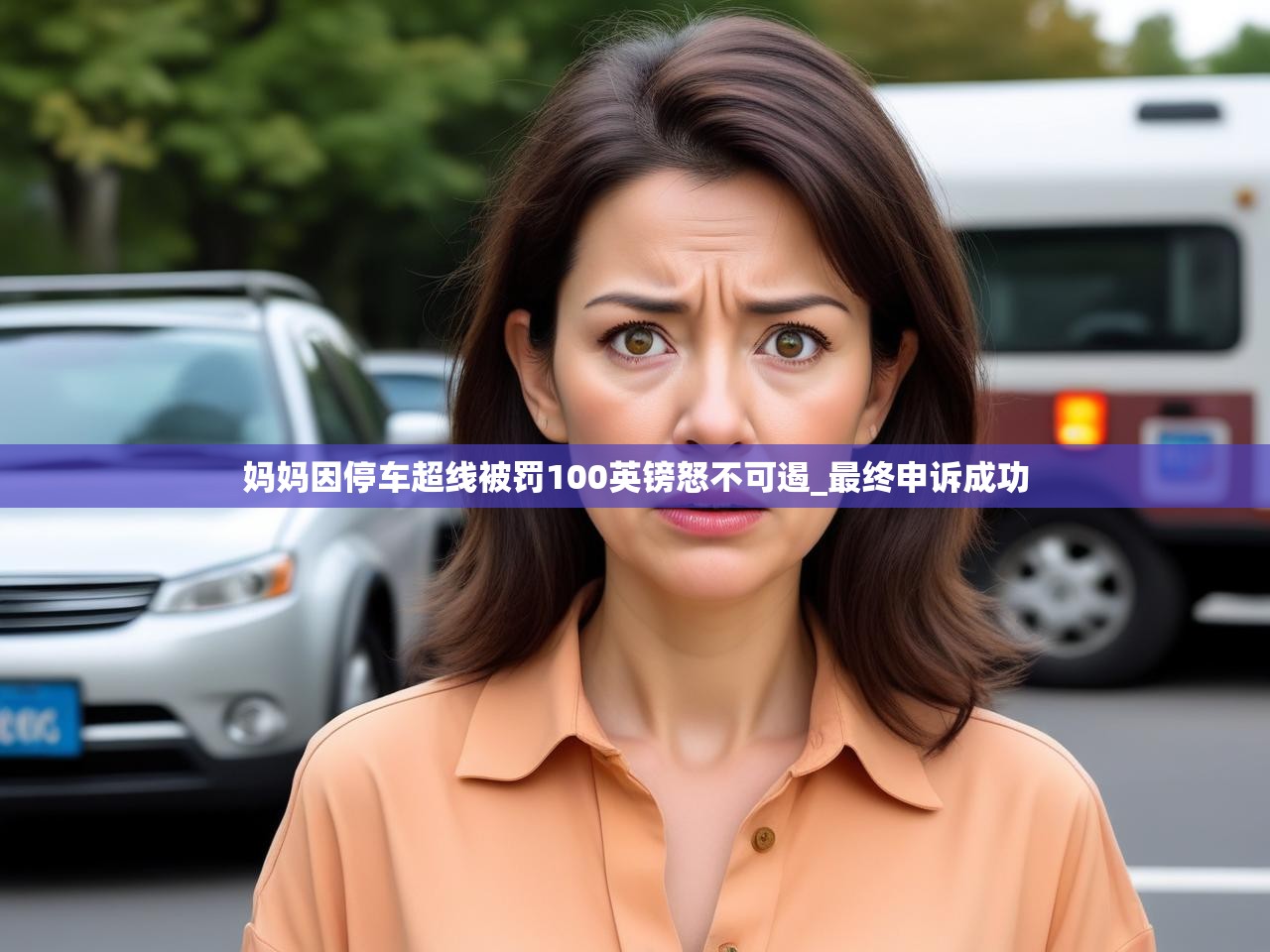 妈妈因停车超线被罚100英镑怒不可遏_最终申诉成功 妈妈因停车超线被罚100英镑怒不可遏_最终申诉成功