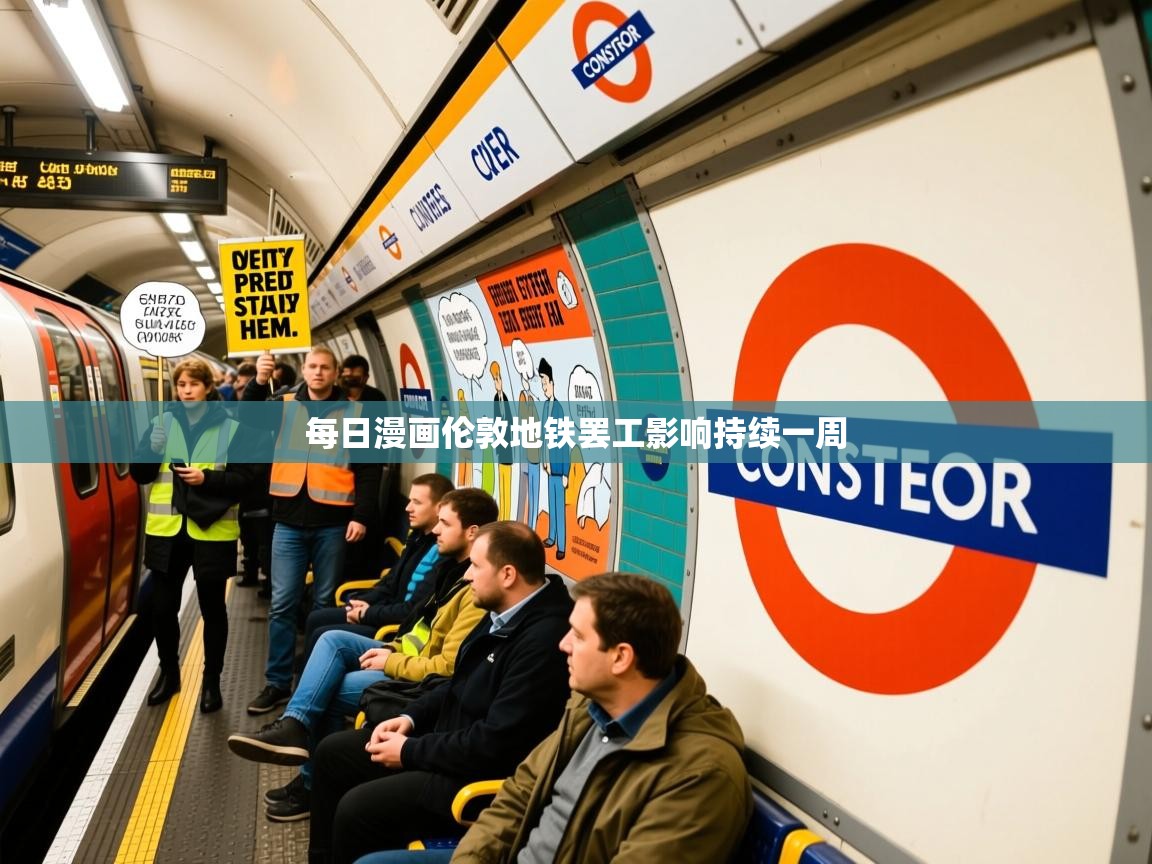 每日漫画伦敦地铁罢工影响持续一周 每日漫画伦敦地铁罢工影响持续一周