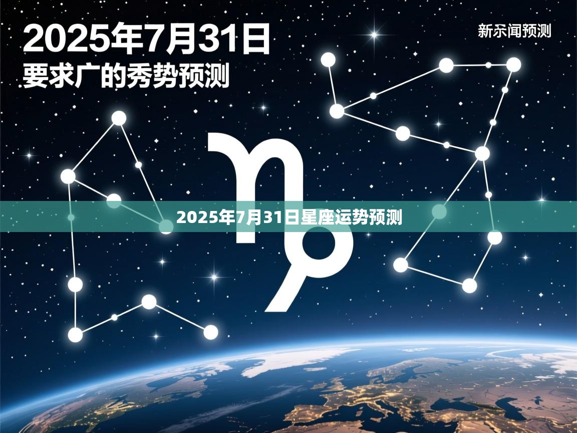 2025年7月31日星座运势预测 2025年7月31日星座运势预测