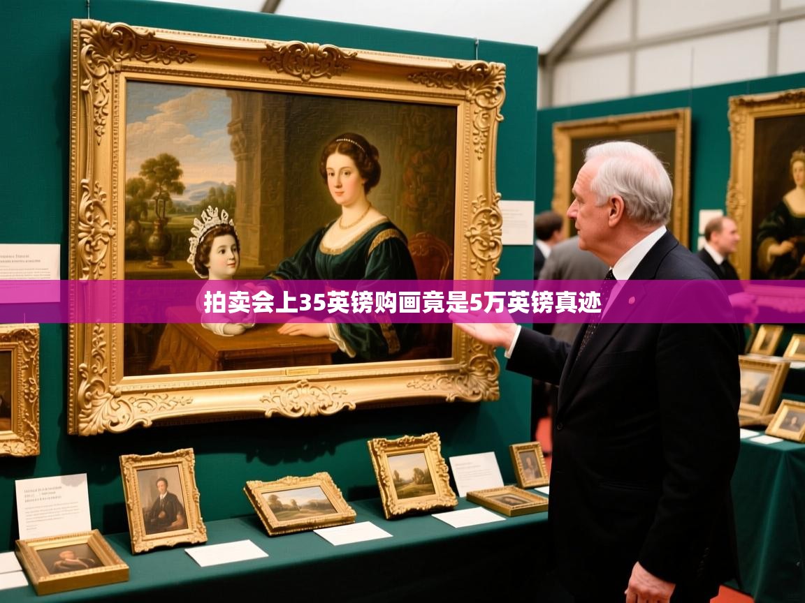 拍卖会上35英镑购画竟是5万英镑真迹