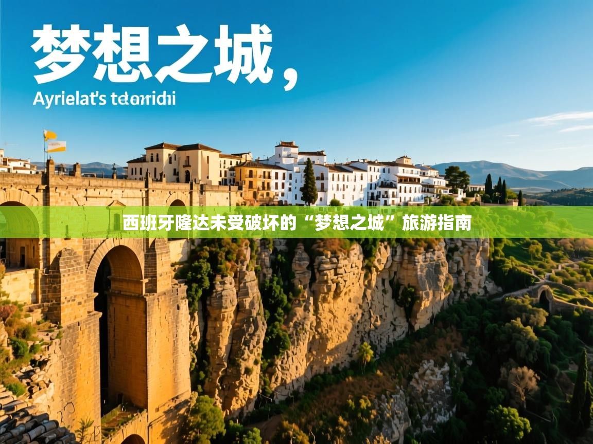 西班牙隆达未受破坏的“梦想之城”旅游指南