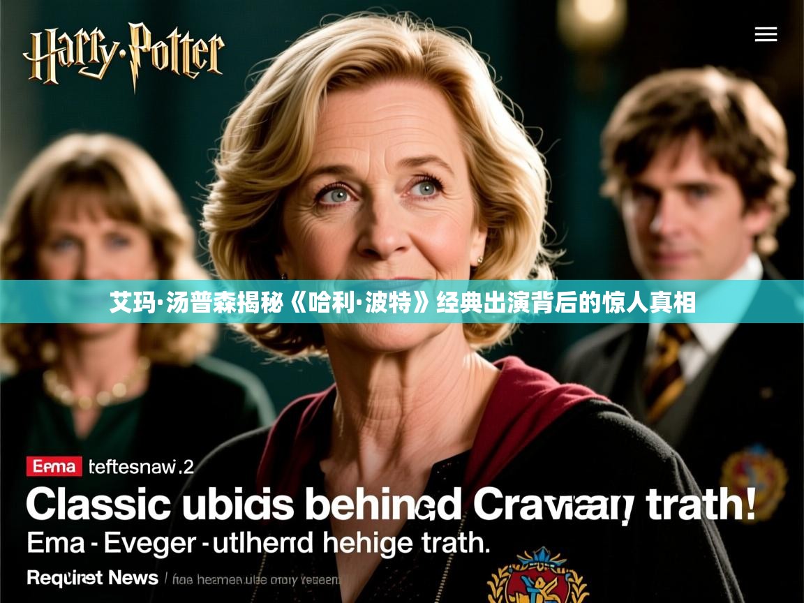 艾玛·汤普森揭秘《哈利·波特》经典出演背后的惊人真相 艾玛·汤普森揭秘《哈利·波特》经典出演背后的惊人真相
