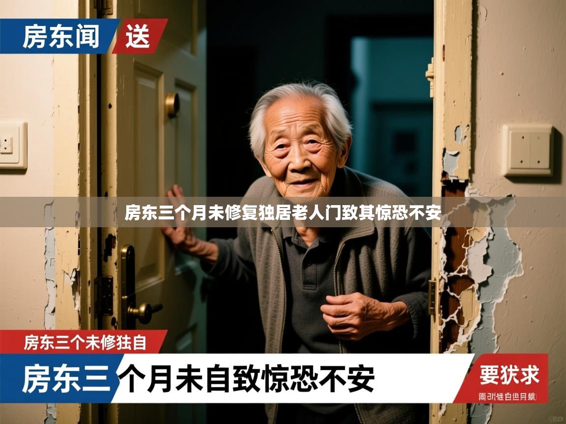 房东三个月未修复独居老人门致其惊恐不安