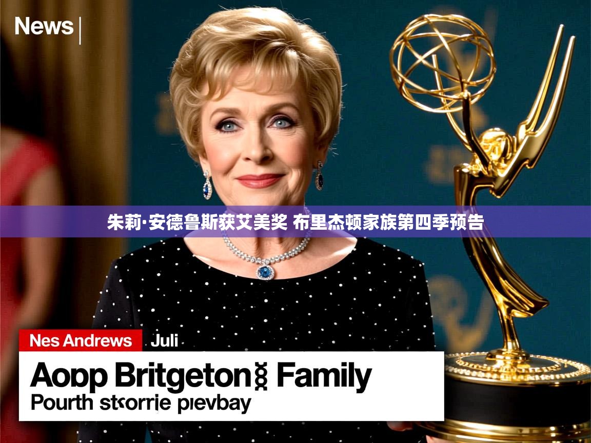 朱莉·安德鲁斯获艾美奖 布里杰顿家族第四季预告 朱莉·安德鲁斯获艾美奖 布里杰顿家族第四季预告