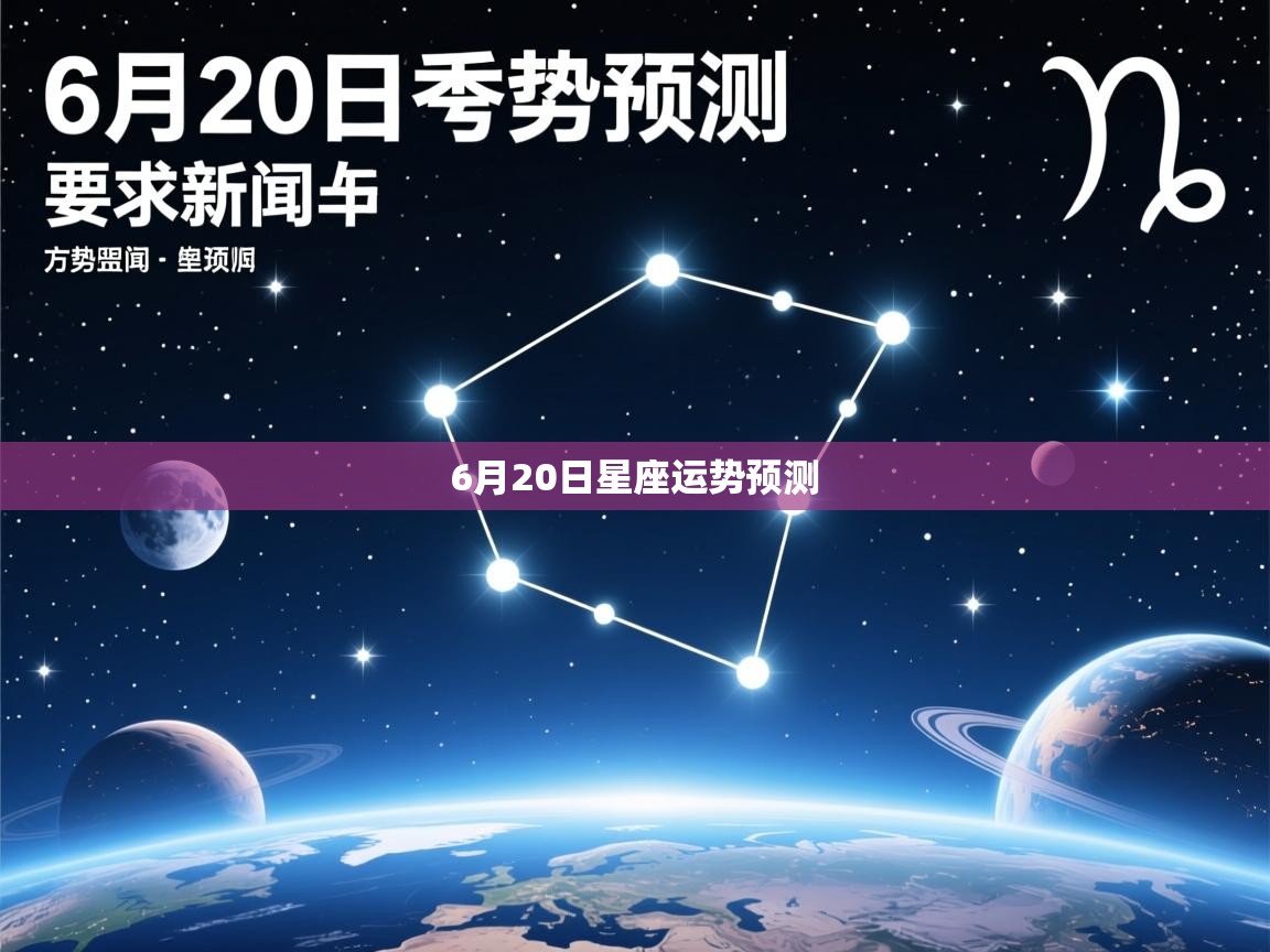 6月20日星座运势预测 6月20日星座运势预测