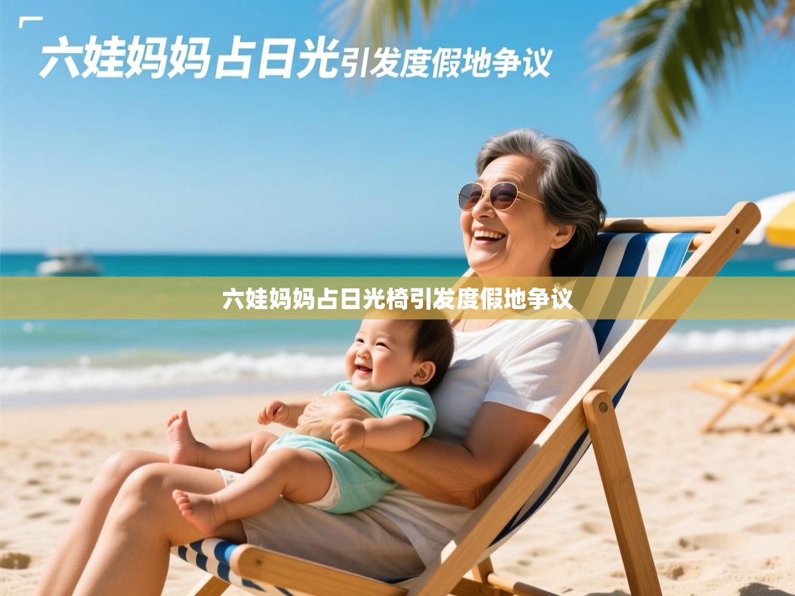 六娃妈妈占日光椅引发度假地争议 六娃妈妈占日光椅引发度假地争议