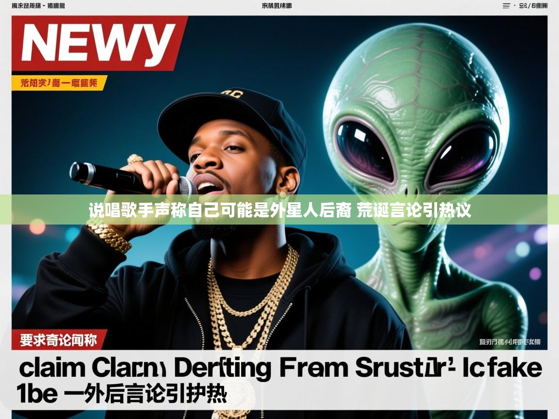 说唱歌手声称自己可能是外星人后裔 荒诞言论引热议 说唱歌手声称自己可能是外星人后裔 荒诞言论引热议