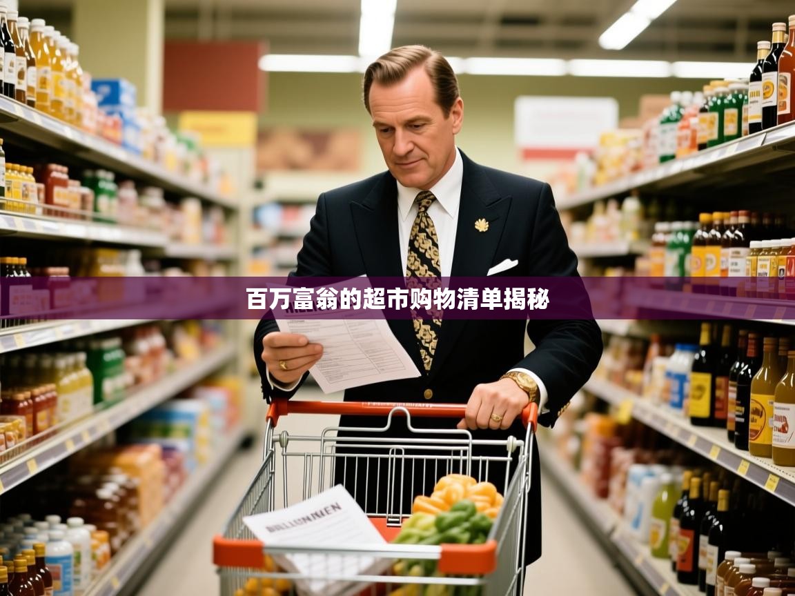 百万富翁的超市购物清单揭秘