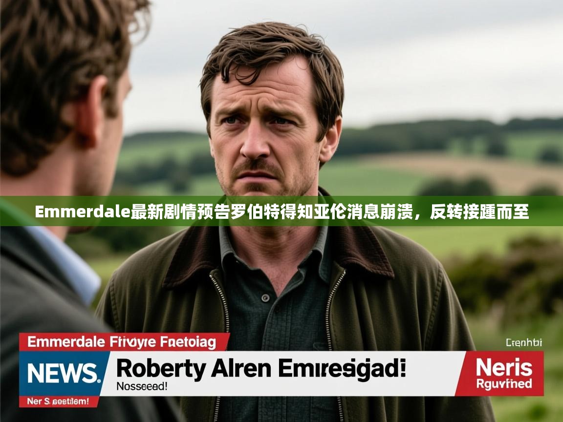 Emmerdale最新剧情预告罗伯特得知亚伦消息崩溃,反转接踵而至 Emmerdale最新剧情预告罗伯特得知亚伦消息崩溃,反转接踵而至