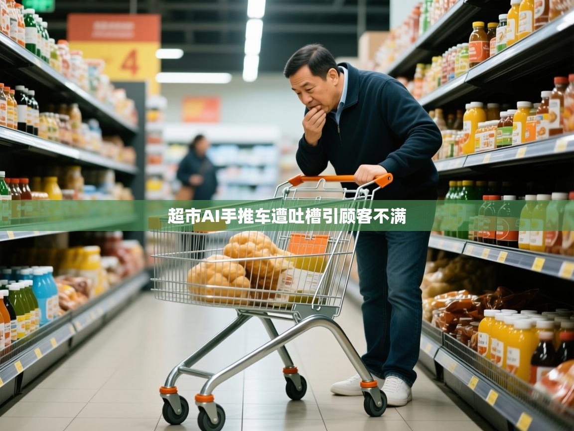 超市AI手推车遭吐槽引顾客不满 超市AI手推车遭吐槽引顾客不满