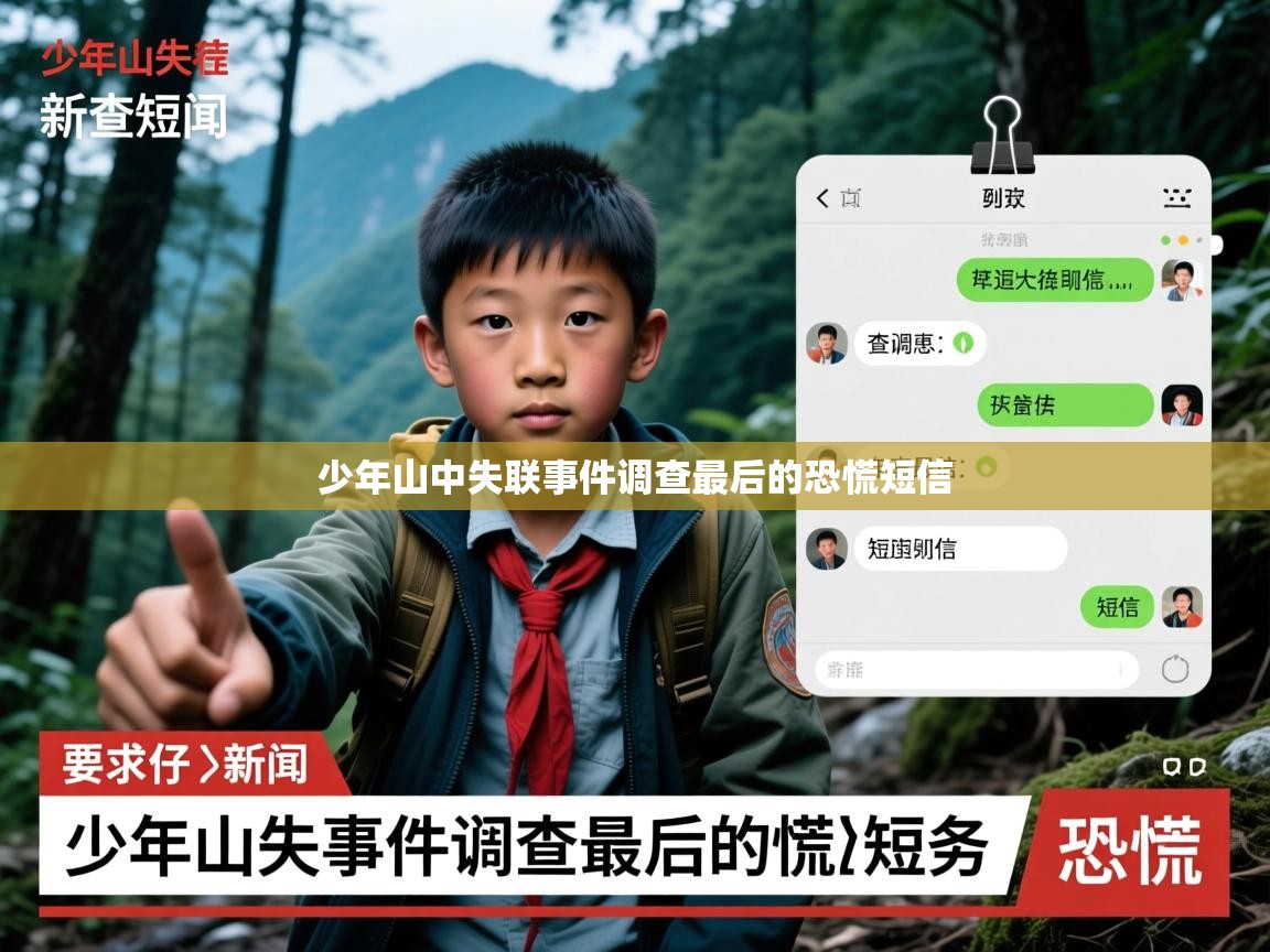 少年山中失联事件调查最后的恐慌短信