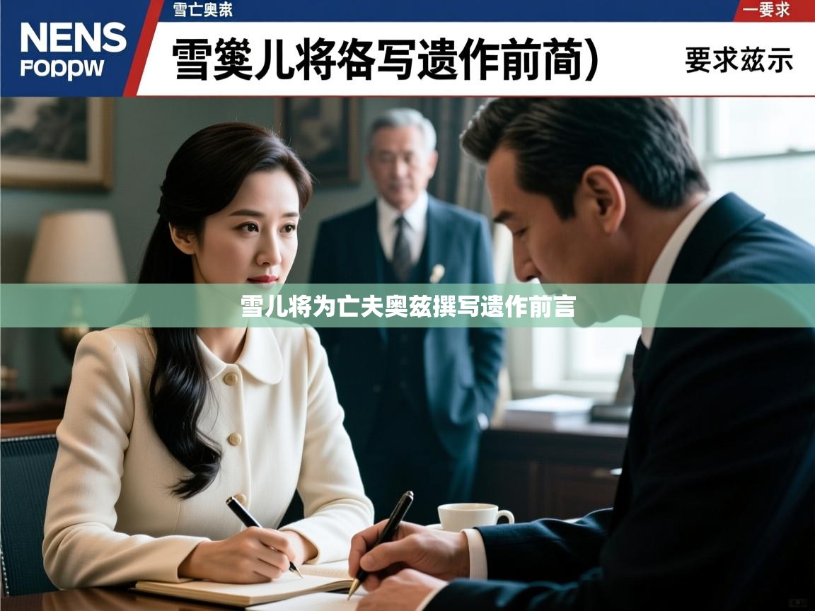 雪儿将为亡夫奥兹撰写遗作前言