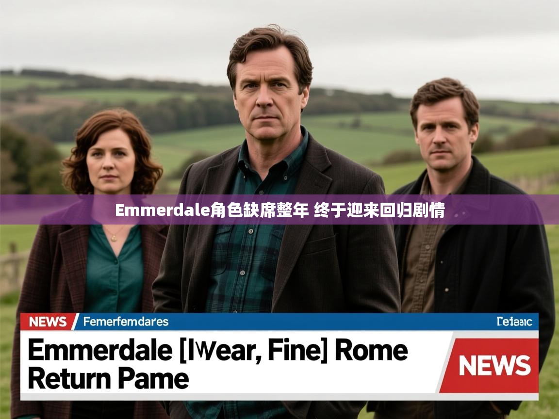 Emmerdale角色缺席整年 终于迎来回归剧情