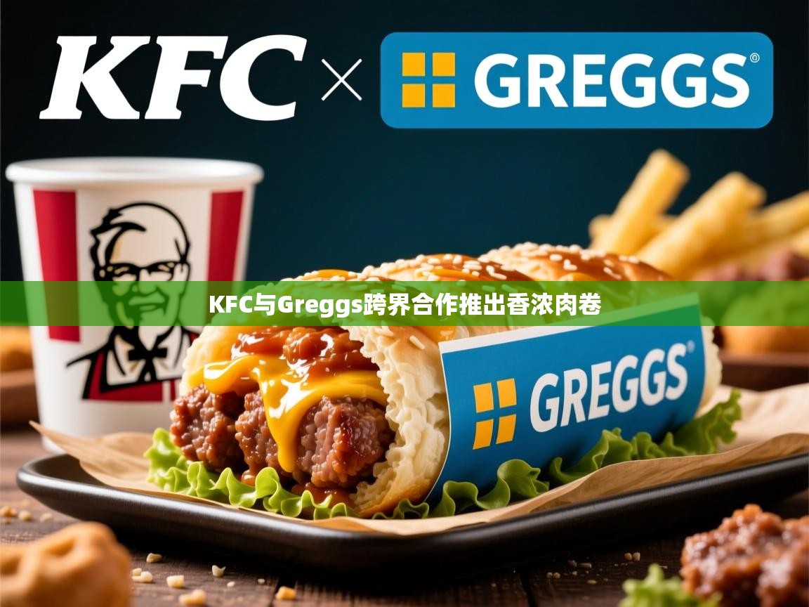 KFC与Greggs跨界合作推出香浓肉卷