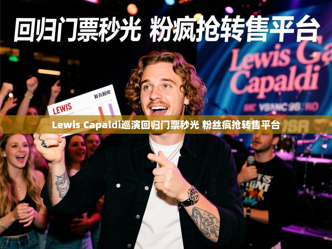 Lewis Capaldi巡演回归门票秒光 粉丝疯抢转售平台