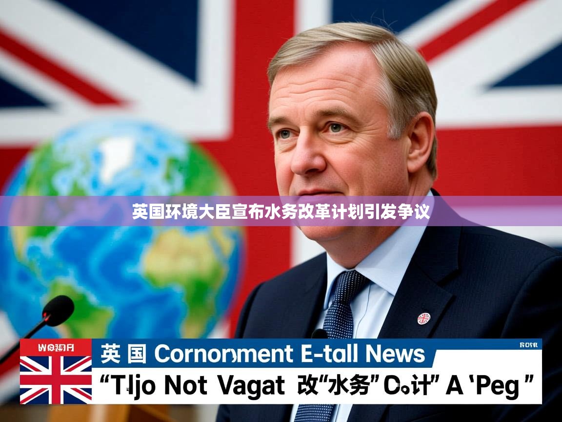 英国环境大臣宣布水务改革计划引发争议 英国环境大臣宣布水务改革计划引发争议