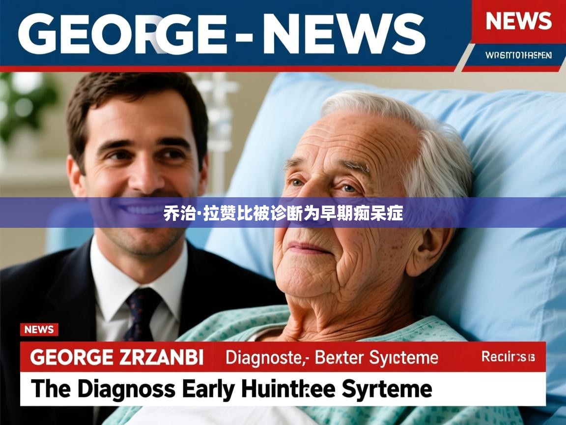 乔治·拉赞比被诊断为早期痴呆症