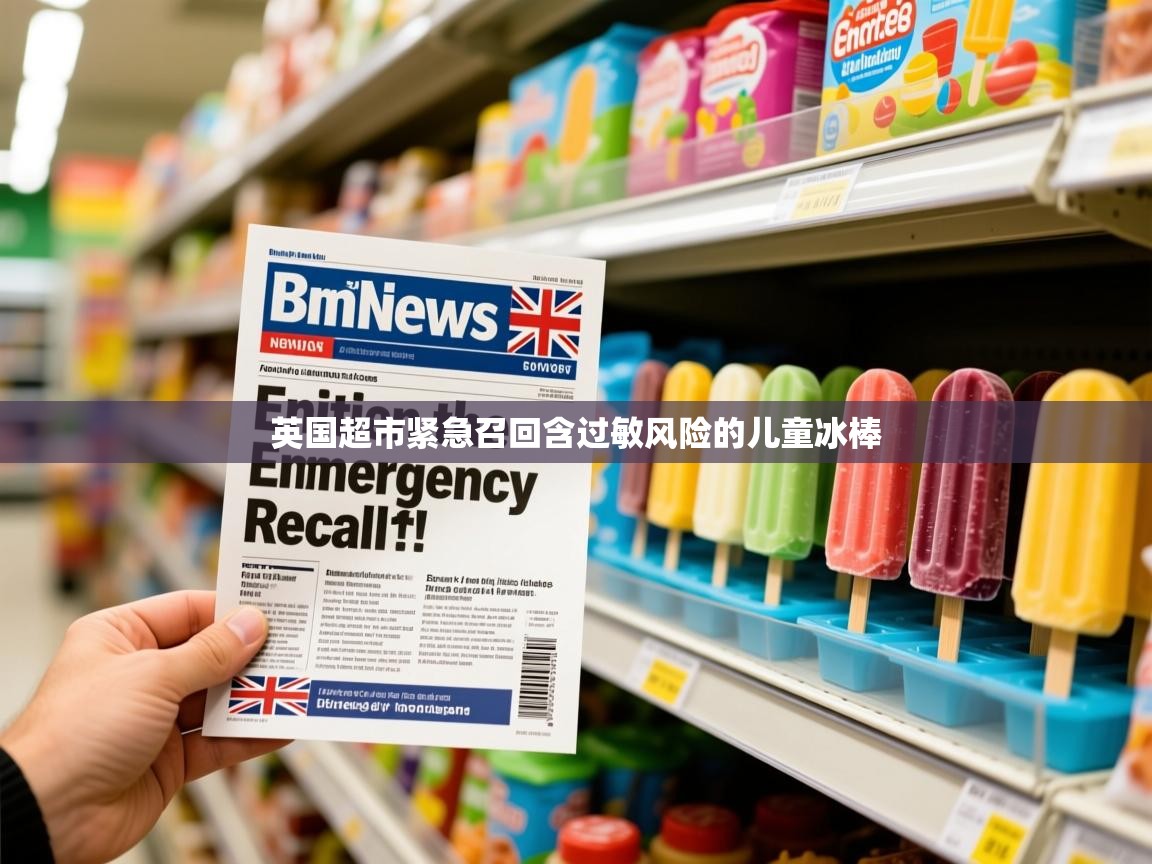 英国超市紧急召回含过敏风险的儿童冰棒 英国超市紧急召回含过敏风险的儿童冰棒