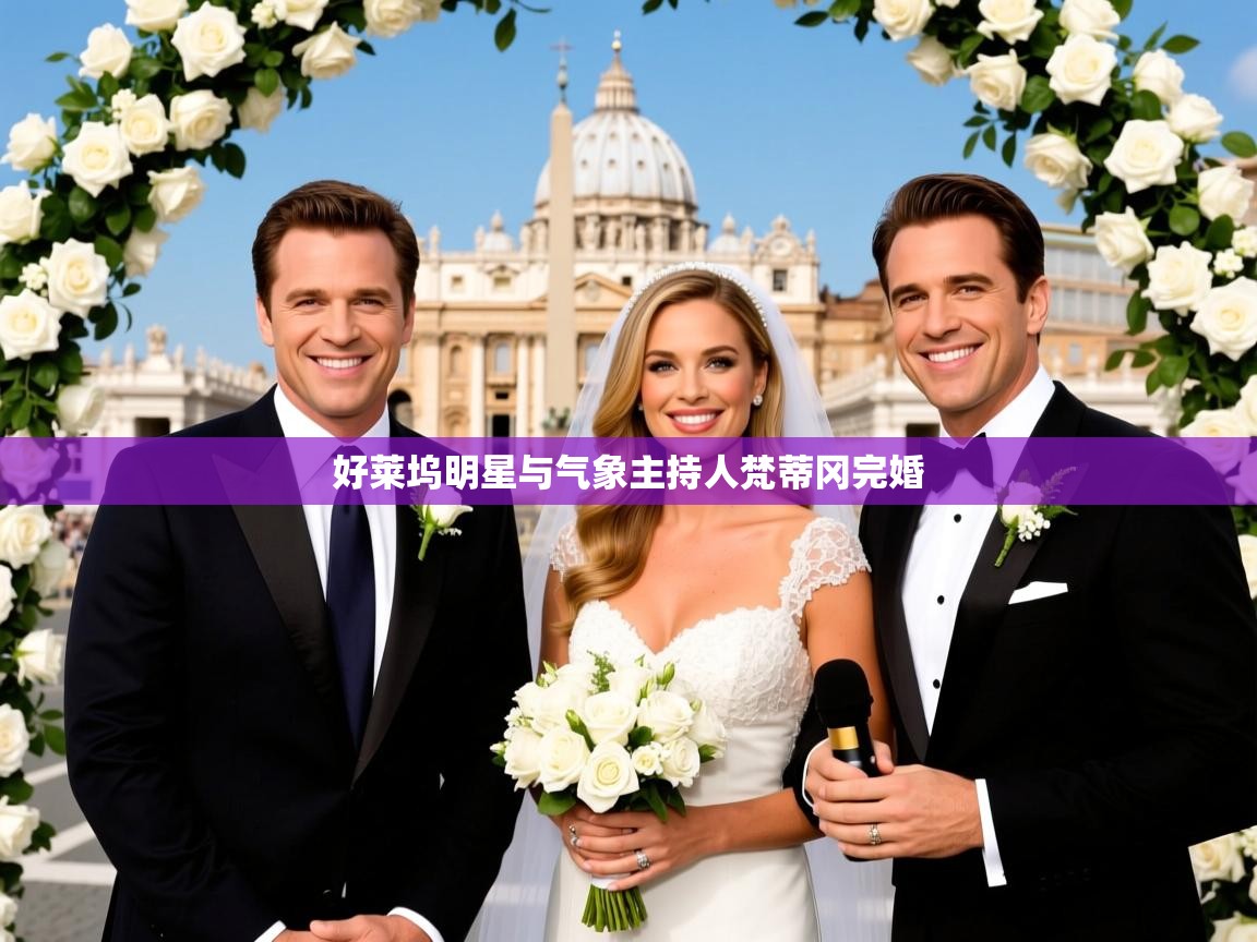 好莱坞明星与气象主持人梵蒂冈完婚 好莱坞明星与气象主持人梵蒂冈完婚