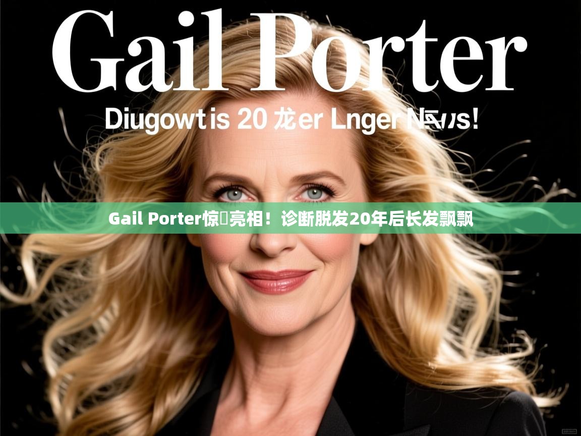 Gail Porter惊豔亮相!诊断脱发20年后长发飘飘 Gail Porter惊豔亮相!诊断脱发20年后长发飘飘