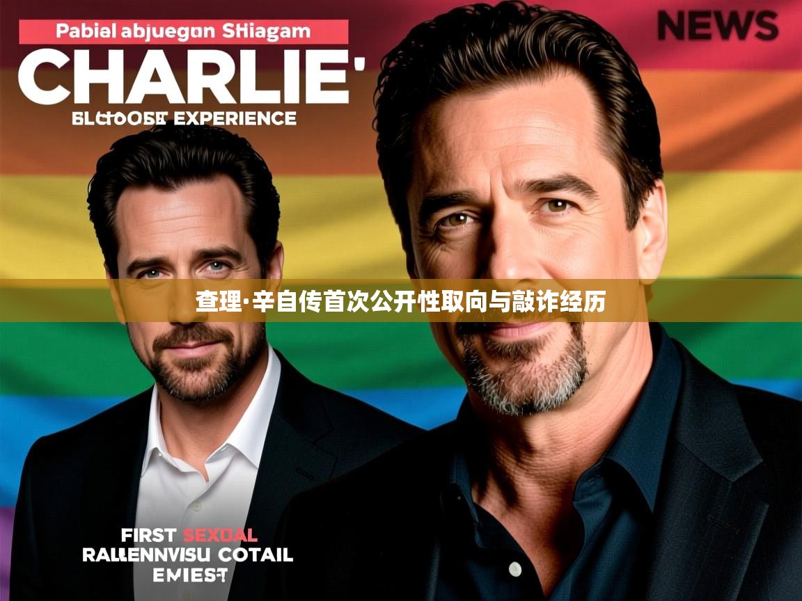 查理·辛自传首次公开性取向与敲诈经历 查理·辛自传首次公开性取向与敲诈经历