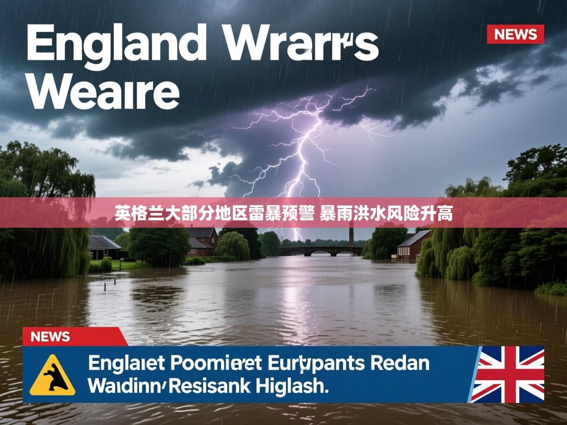 英格兰大部分地区雷暴预警 暴雨洪水风险升高 英格兰大部分地区雷暴预警 暴雨洪水风险升高