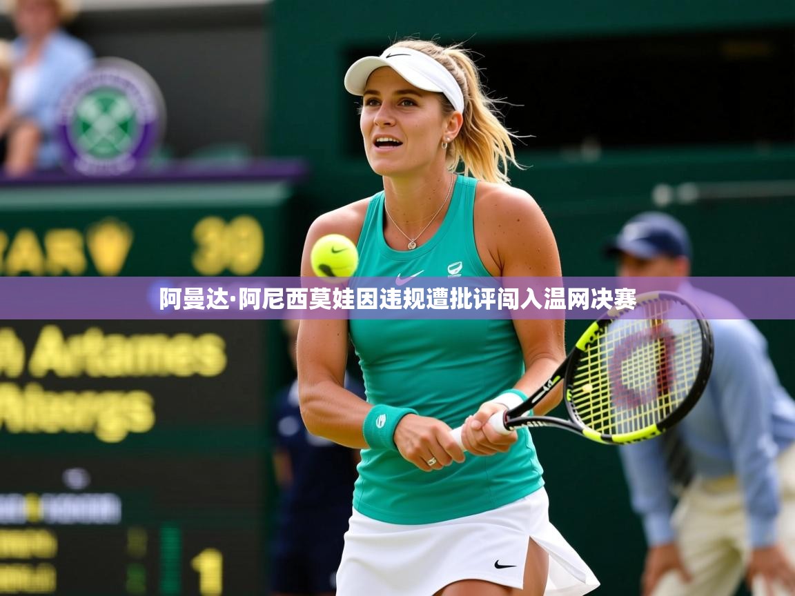 阿曼达·阿尼西莫娃因违规遭批评闯入温网决赛 阿曼达·阿尼西莫娃因违规遭批评闯入温网决赛