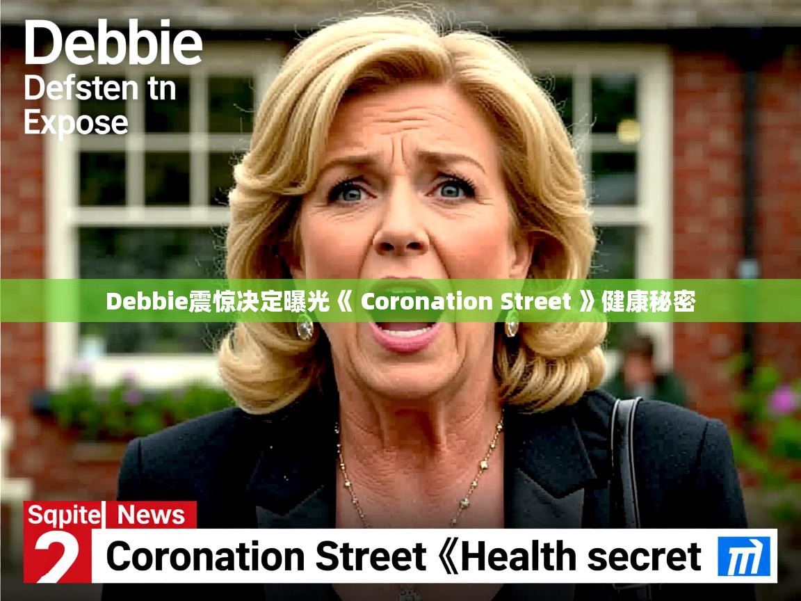 Debbie震惊决定曝光《 Coronation Street 》健康秘密