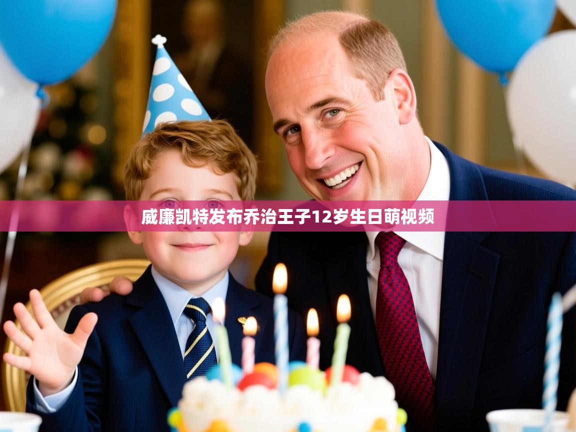 威廉凯特发布乔治王子12岁生日萌视频 威廉凯特发布乔治王子12岁生日萌视频